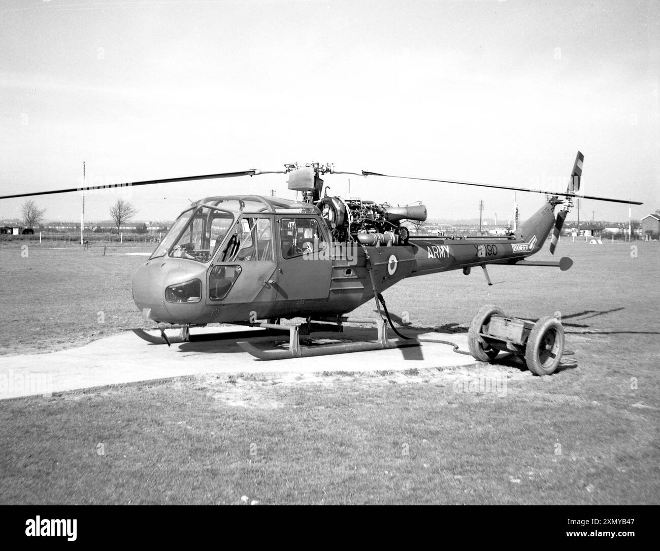 Saro S.531-2 - Scout AH.1 XP190 Stockfoto