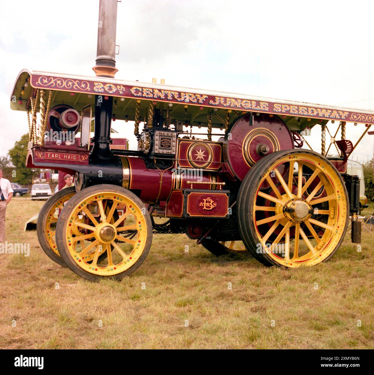 Burrell Showman's Road Lokomotive Nummer 3979 „Earl Haig“ Stockfoto