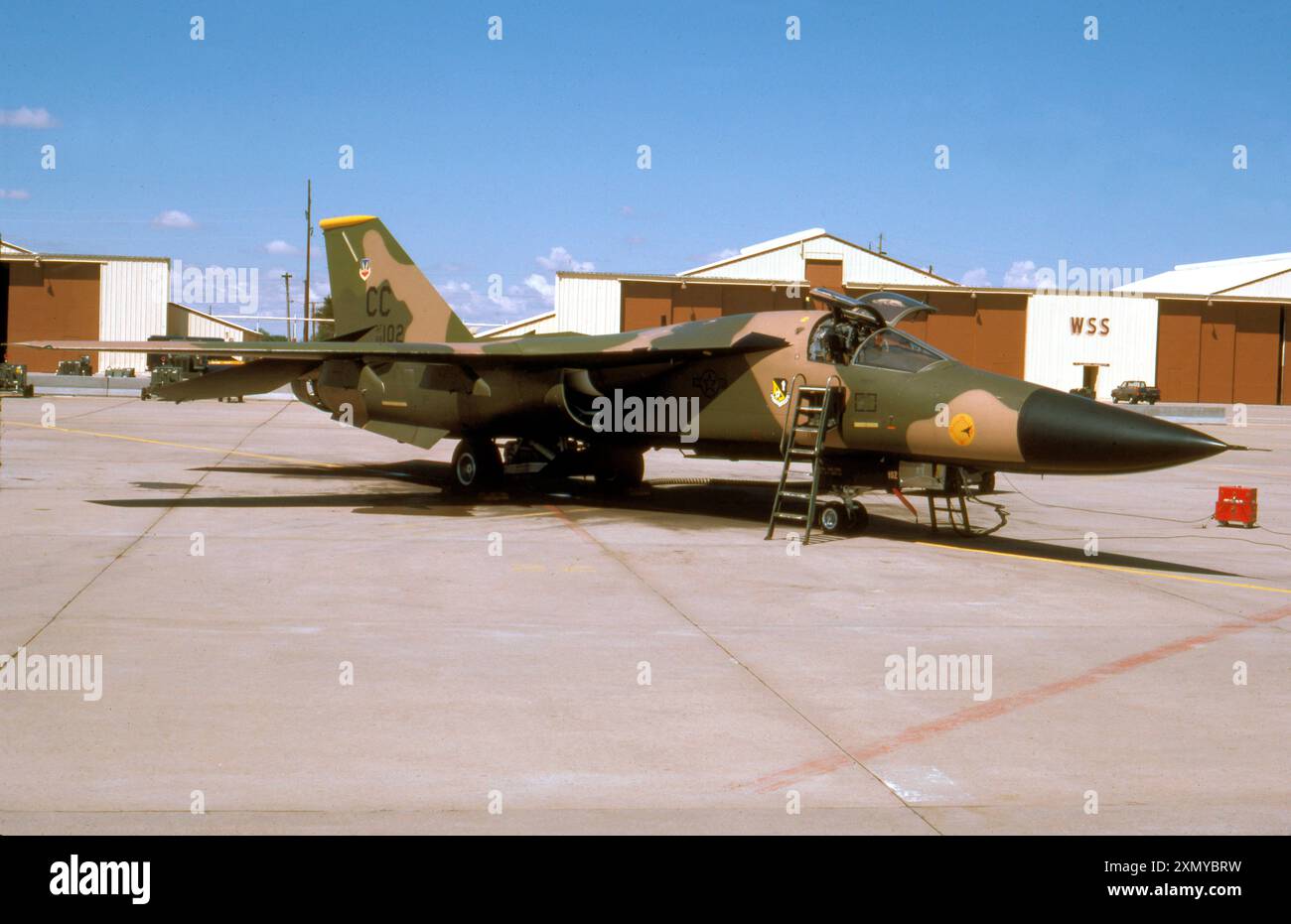 Allgemeine Dynamik F-111D 68-0102 Stockfoto