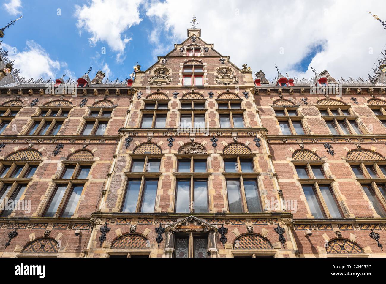 Gebäude des alten Justizministeriums in den Haag, Niederlande. Stockfoto