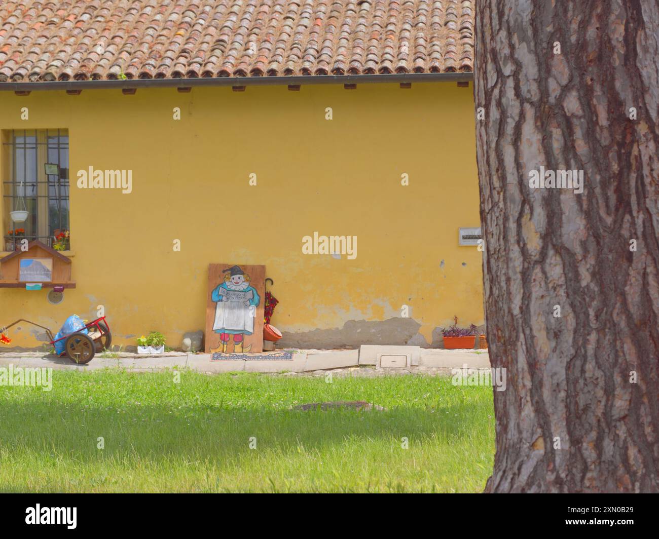 Colle Ameno Stockfoto