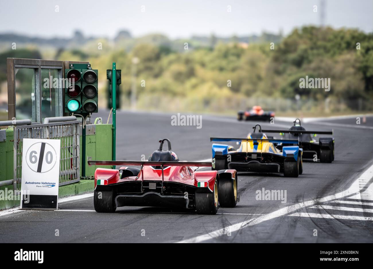 Aci Racing Weekend Rome Stockfoto