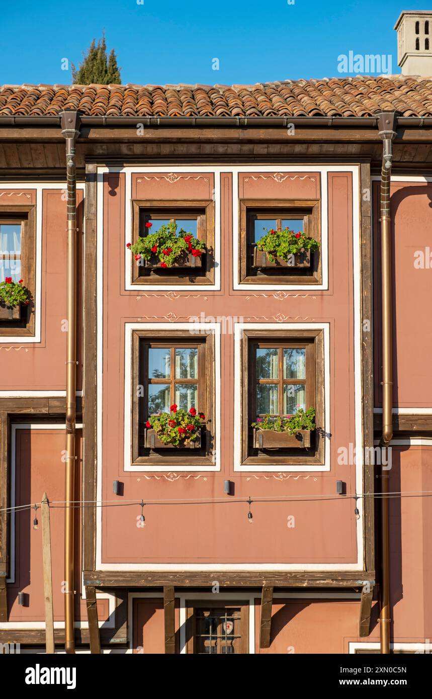 Altstadt von Plovdiv, Bulgarien Stockfoto