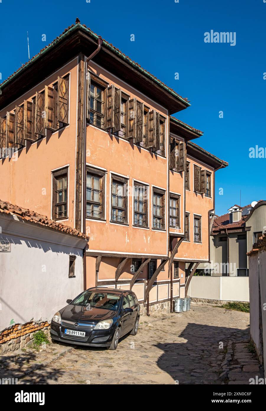 Altstadt von Plovdiv, Bulgarien Stockfoto