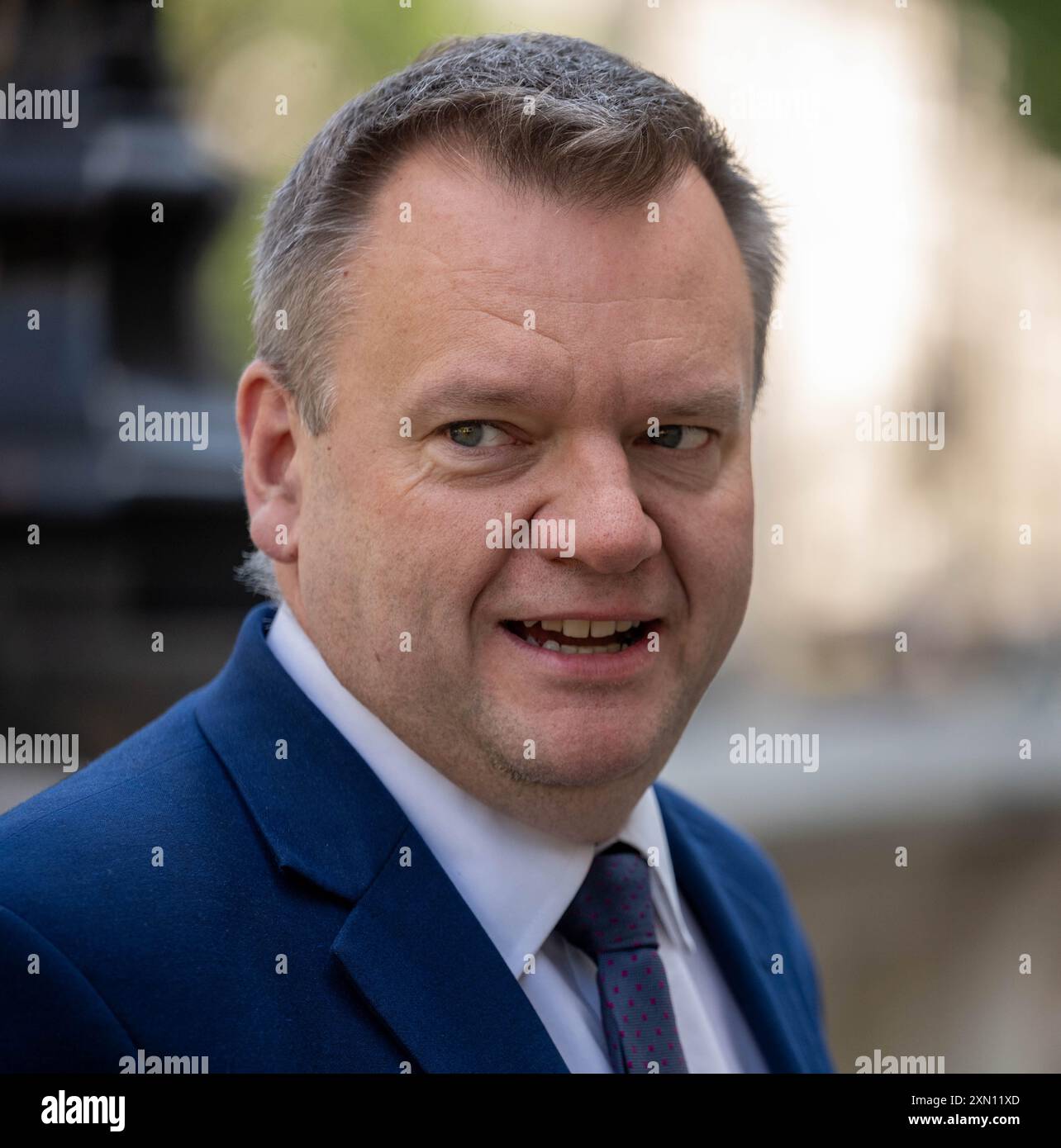 London, Großbritannien. 30. Juli 2024. Minister im Kabinettsbüro 70 Whitehall London UK Nick Thomas-Symonds, Paymaster General, Credit: Ian Davidson/Alamy Live News Stockfoto