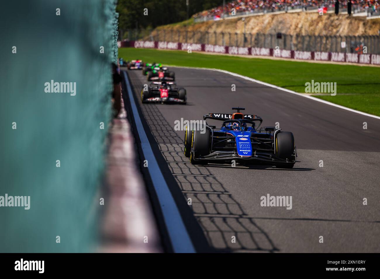 Autodromo di Monza, Monza, Italien. 1. September 2024; Alexander Albon aus Thailand und Williams Racing während des Grand Prix von Italien in der Formel 1 Stockfoto