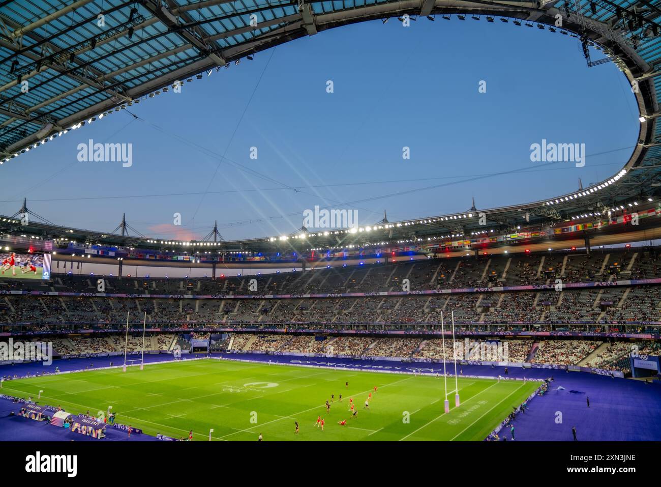 Stade de France, Olympische Spiele 2024 PARIS, Rugby 7 Stockfoto