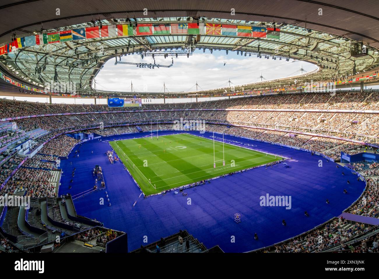 Stade de France, Olympische Spiele 2024 PARIS, Rugby 7 Stockfoto