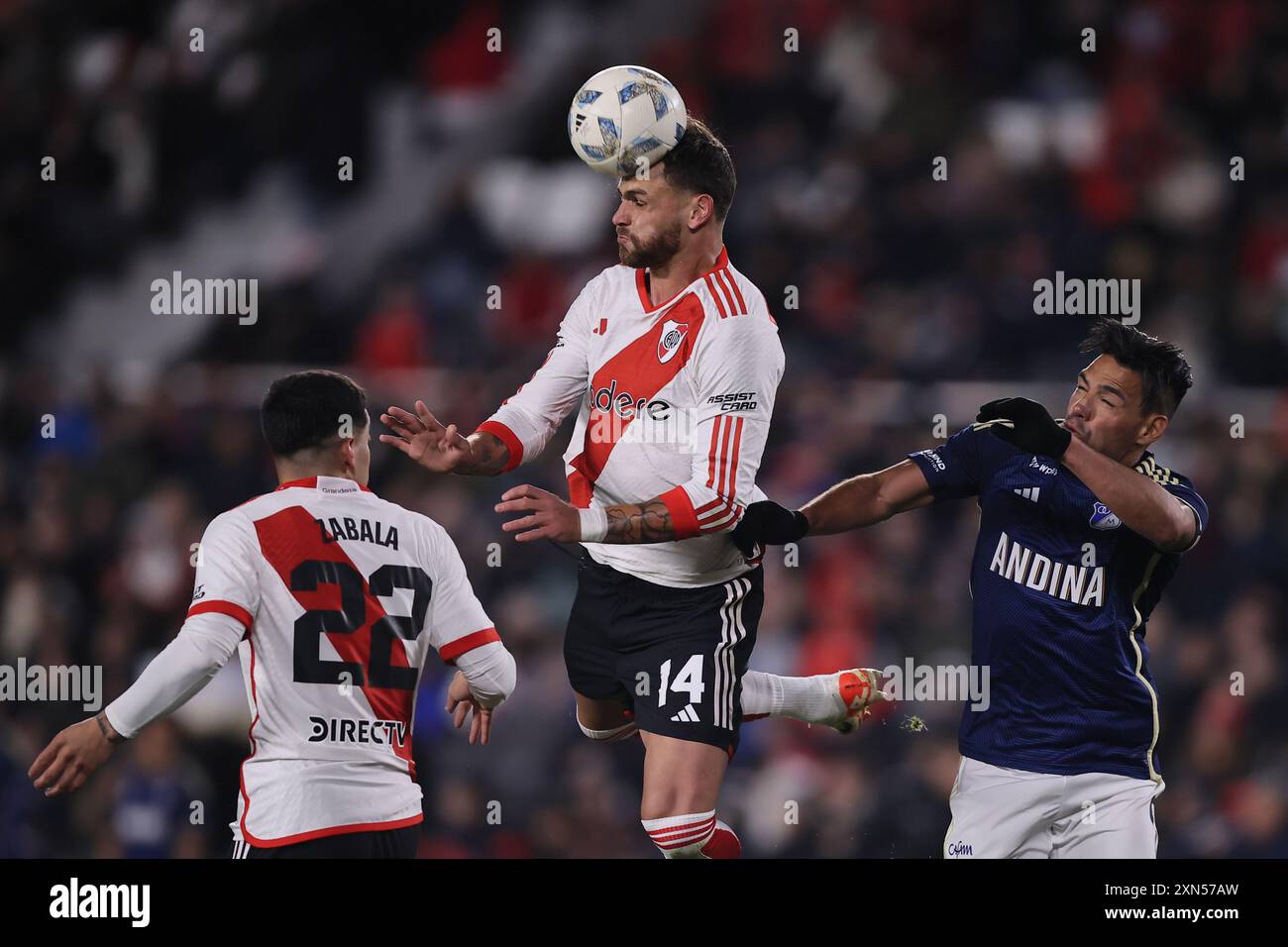 Radamel Falcao García partice hoy 9 de julio en un partido amistoso frente a River Plate en Buenos Aires, Radamel tuvo un exitoso paso por el Club A Stockfoto