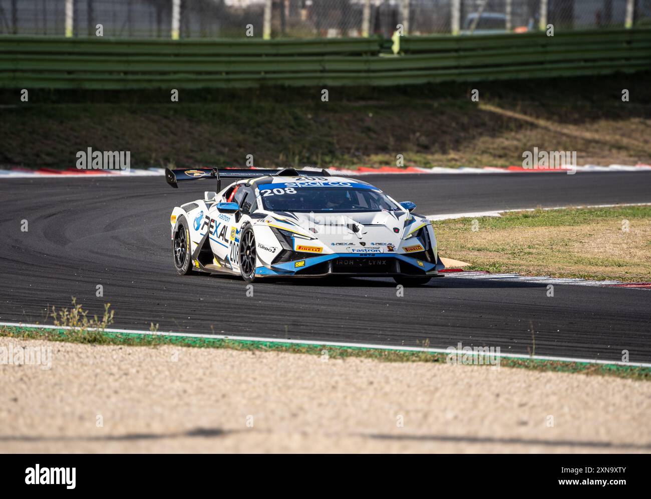 ACI Racing Weekend auf der Strecke von Vallelunga Stockfoto