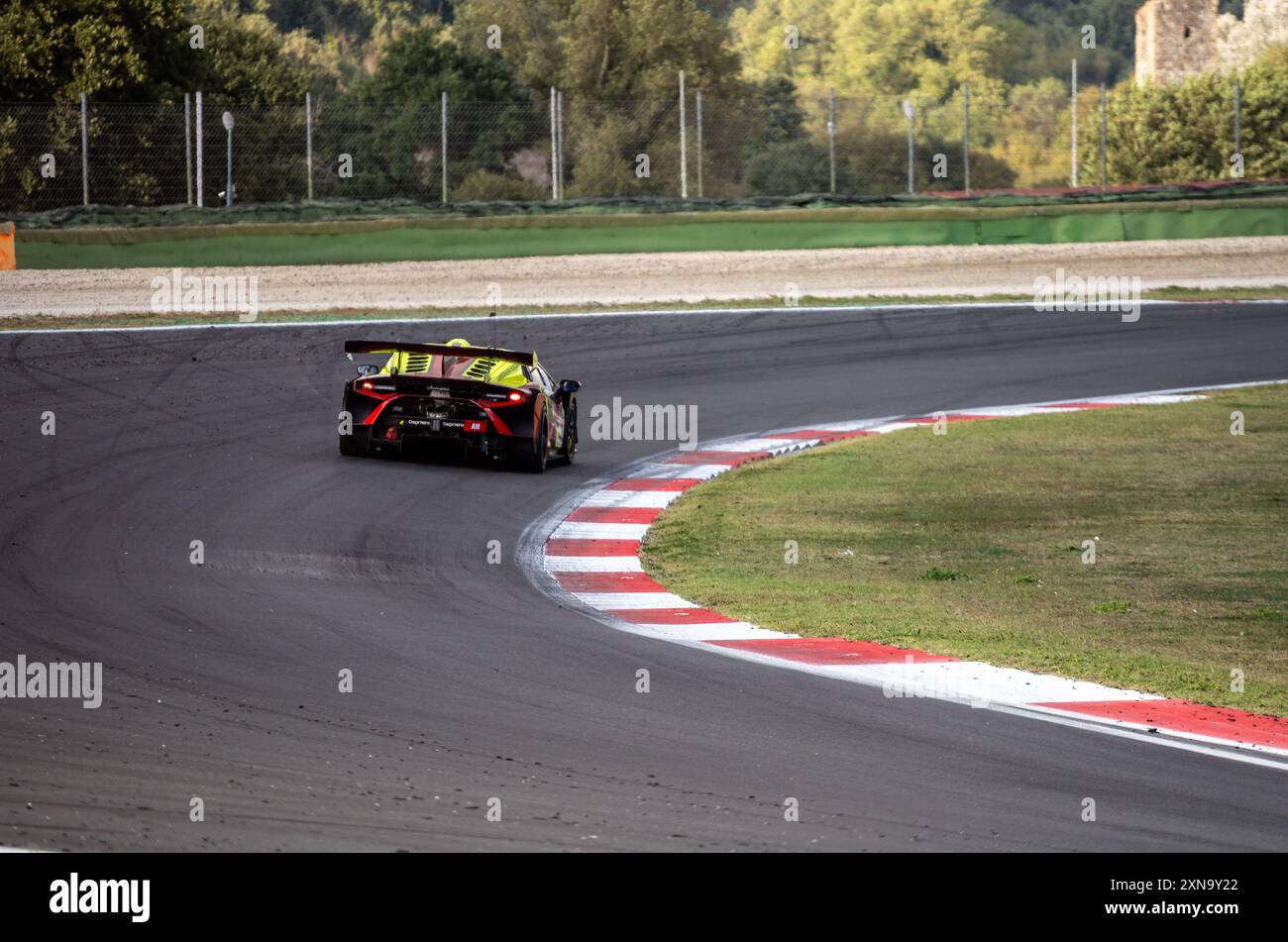 ACI Racing Weekend auf der Strecke von Vallelunga Stockfoto