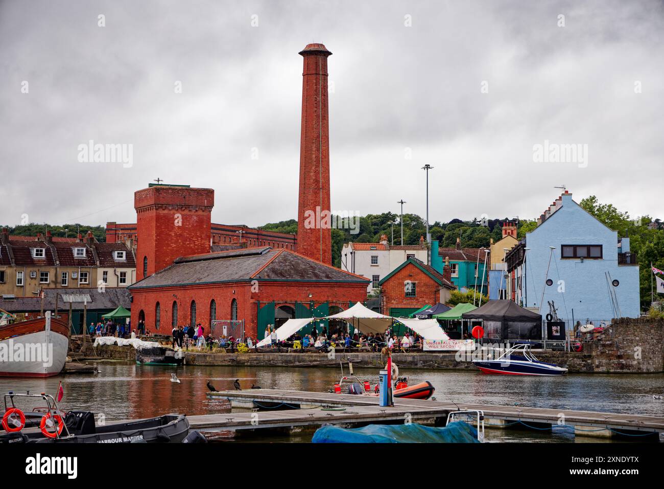 Underfall Yard, Bristol Harbour, England. Stockfoto