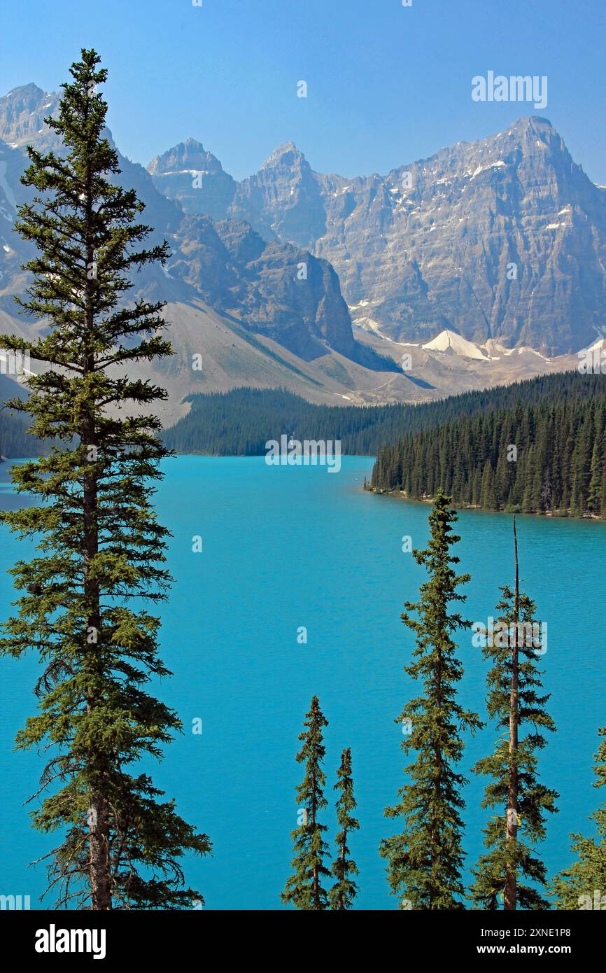 Lake Moraine Banff National Park Kanada Stockfoto