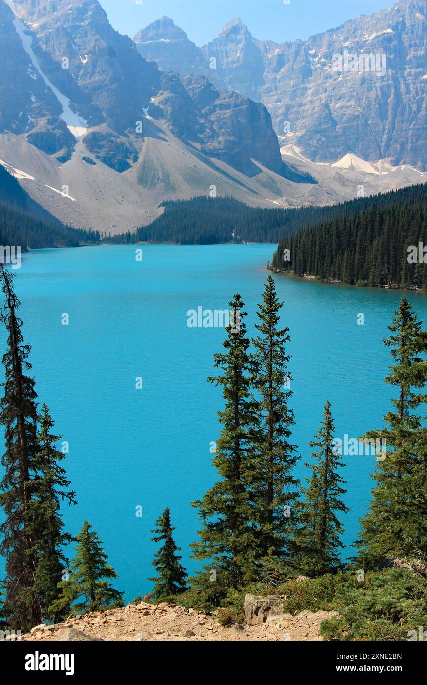 Lake Moraine Banff National Park Kanada Stockfoto