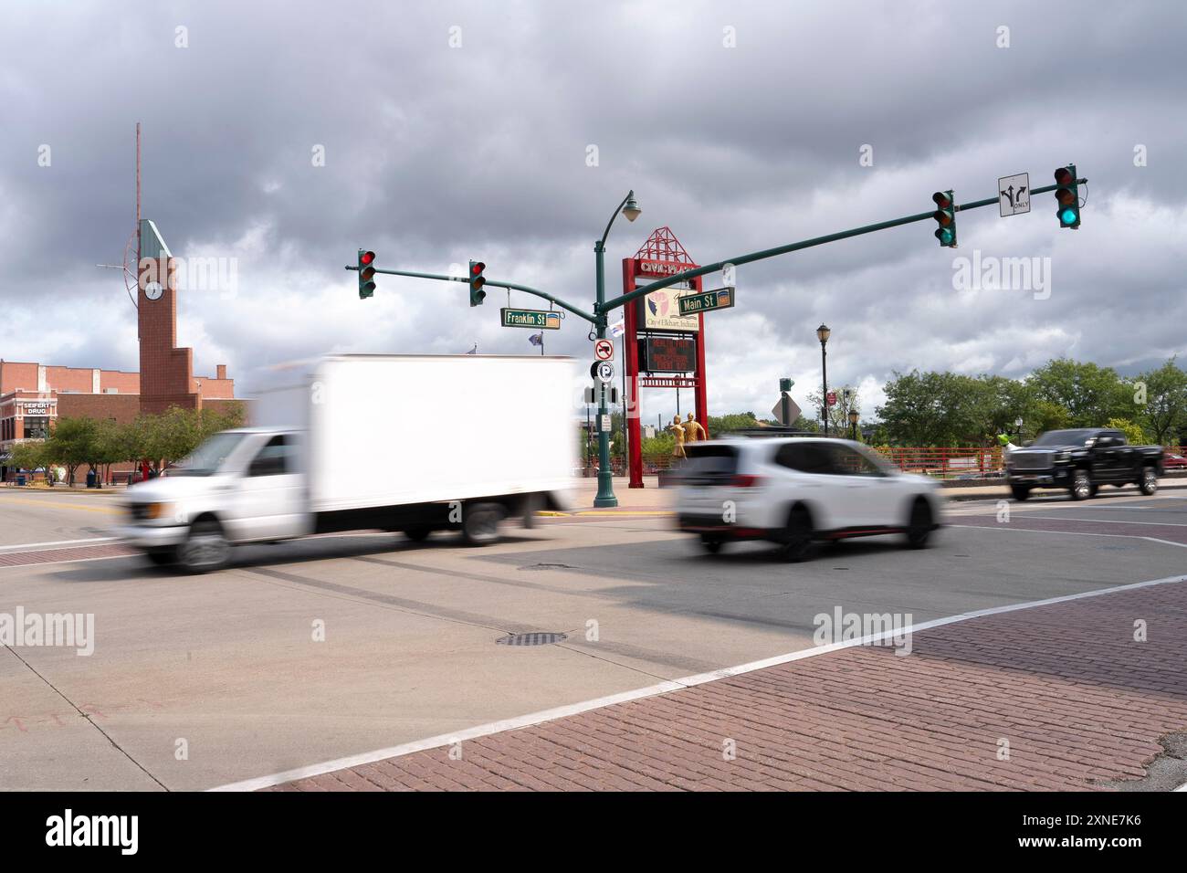 RV Museum in Elkhart, Indiana Stockfoto