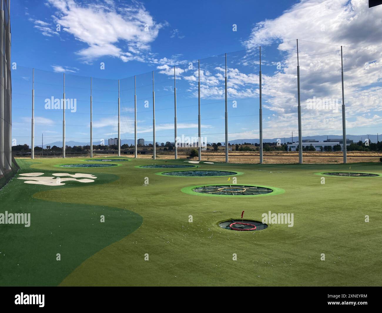 Topgolf High-Tech Driving Range - San Jose, Kalifornien, USA - 25. Juni 2024 Stockfoto