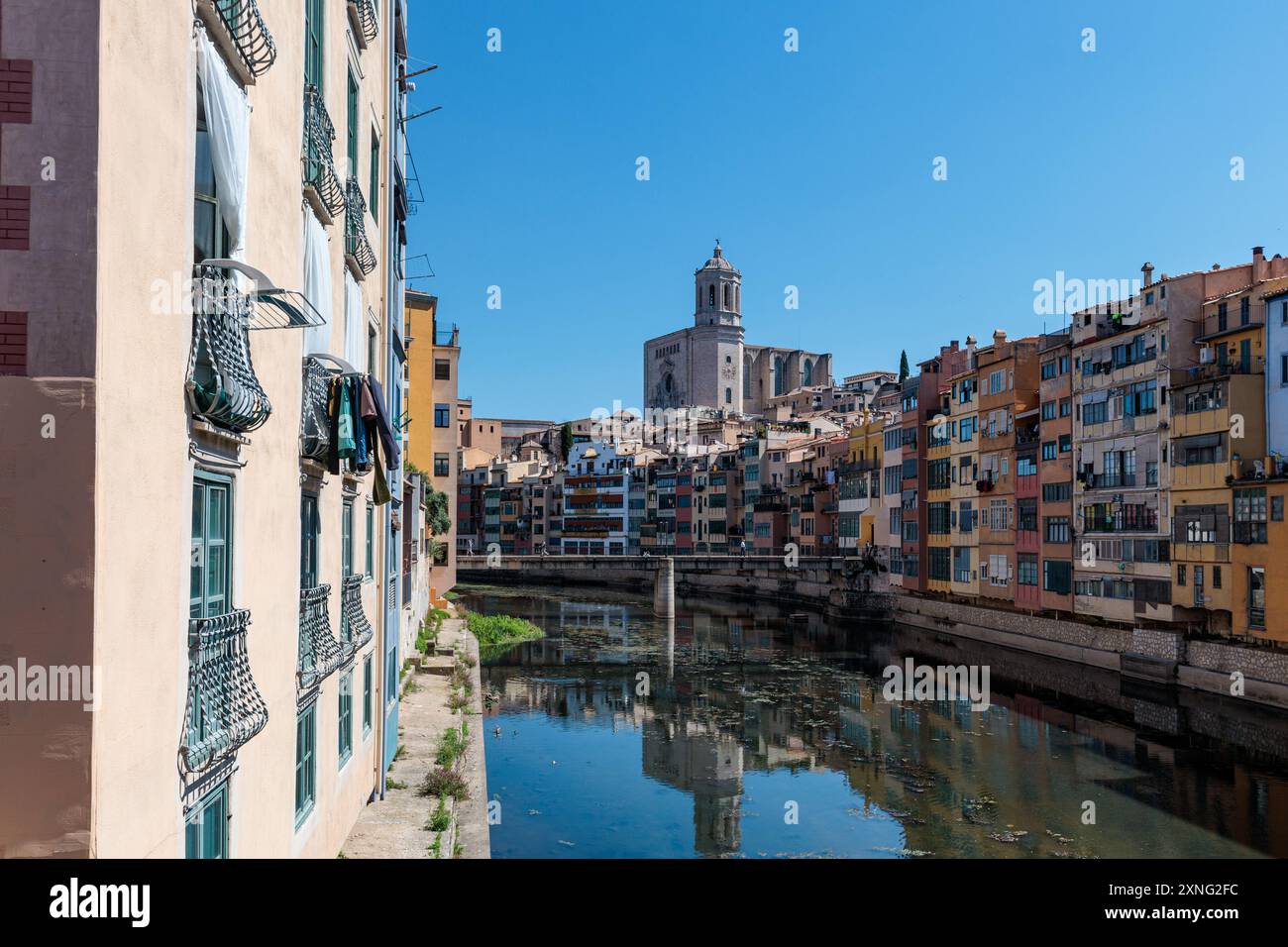 Kurzurlaub in Girona, Katalonien, Spanien Stockfoto