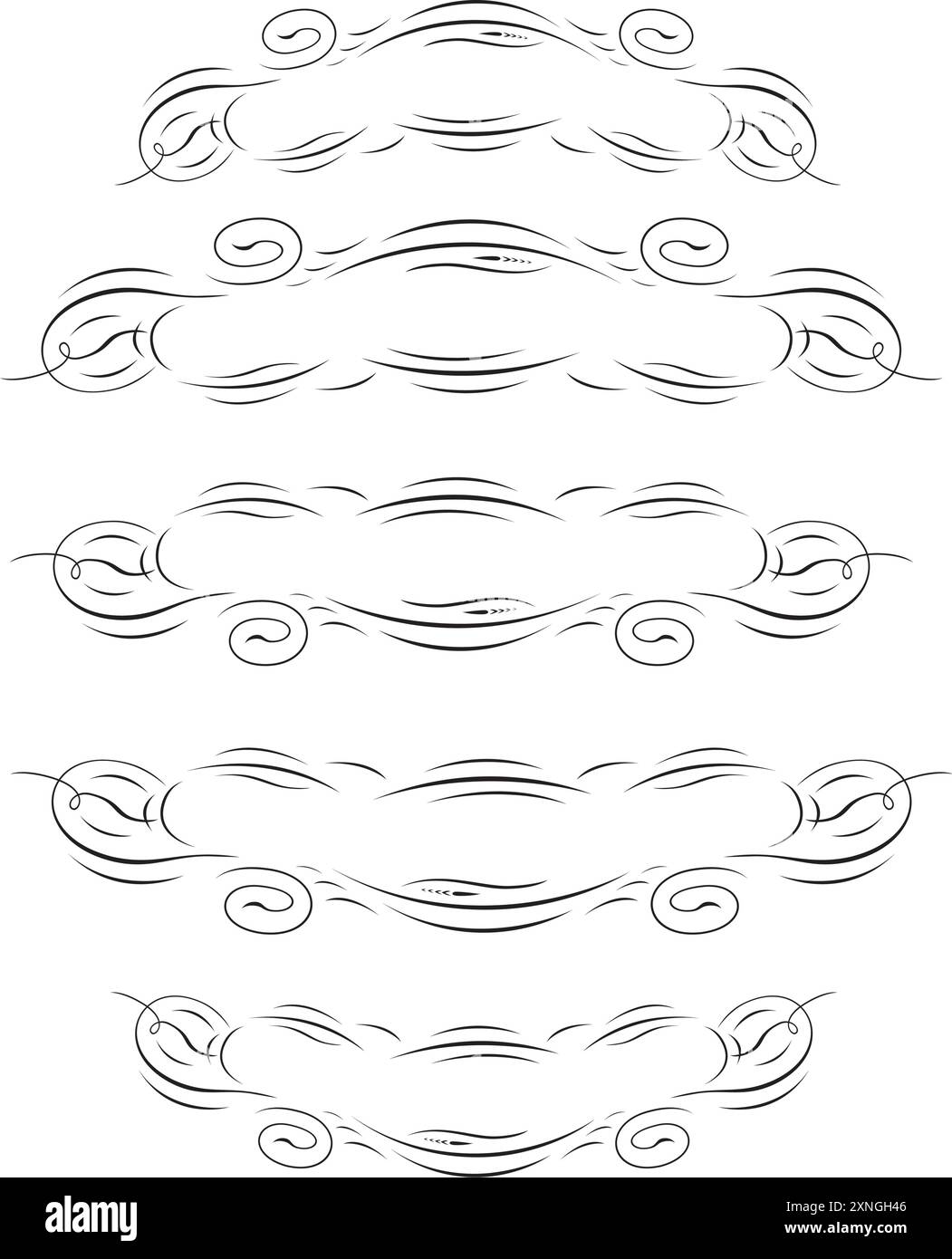 Abstrakte arabische Vintage Dekorative Kalligraphie dekorative Silhouette Symbol für Tattoo isolierte Vektor-Illustration Stock Vektor Abstrakte arabische Vintage Dekorative Kalligraphie dekorative Silhouette Symbol für Tattoo isolierte Vektor-Illustration Stock Vektor