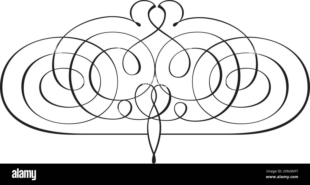 Abstrakte arabische Vintage Dekorative Kalligraphie dekorative Silhouette Symbol für Tattoo isolierten Vektor Stock Vektor Abstrakte arabische Vintage Dekorative Kalligraphie dekorative Silhouette Symbol für Tattoo isolierten Vektor Stock Vektor