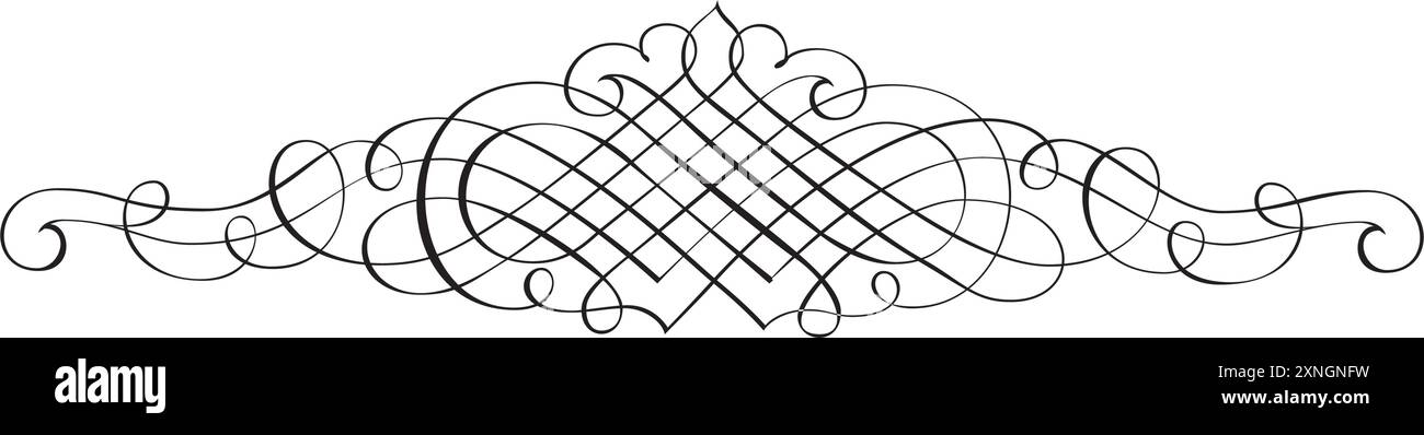 Abstrakte arabische Vintage Dekorative Kalligraphie dekorative Silhouette Symbol für Tattoo isolierten Vektor Stock Vektor Abstrakte arabische Vintage Dekorative Kalligraphie dekorative Silhouette Symbol für Tattoo isolierten Vektor Stock Vektor