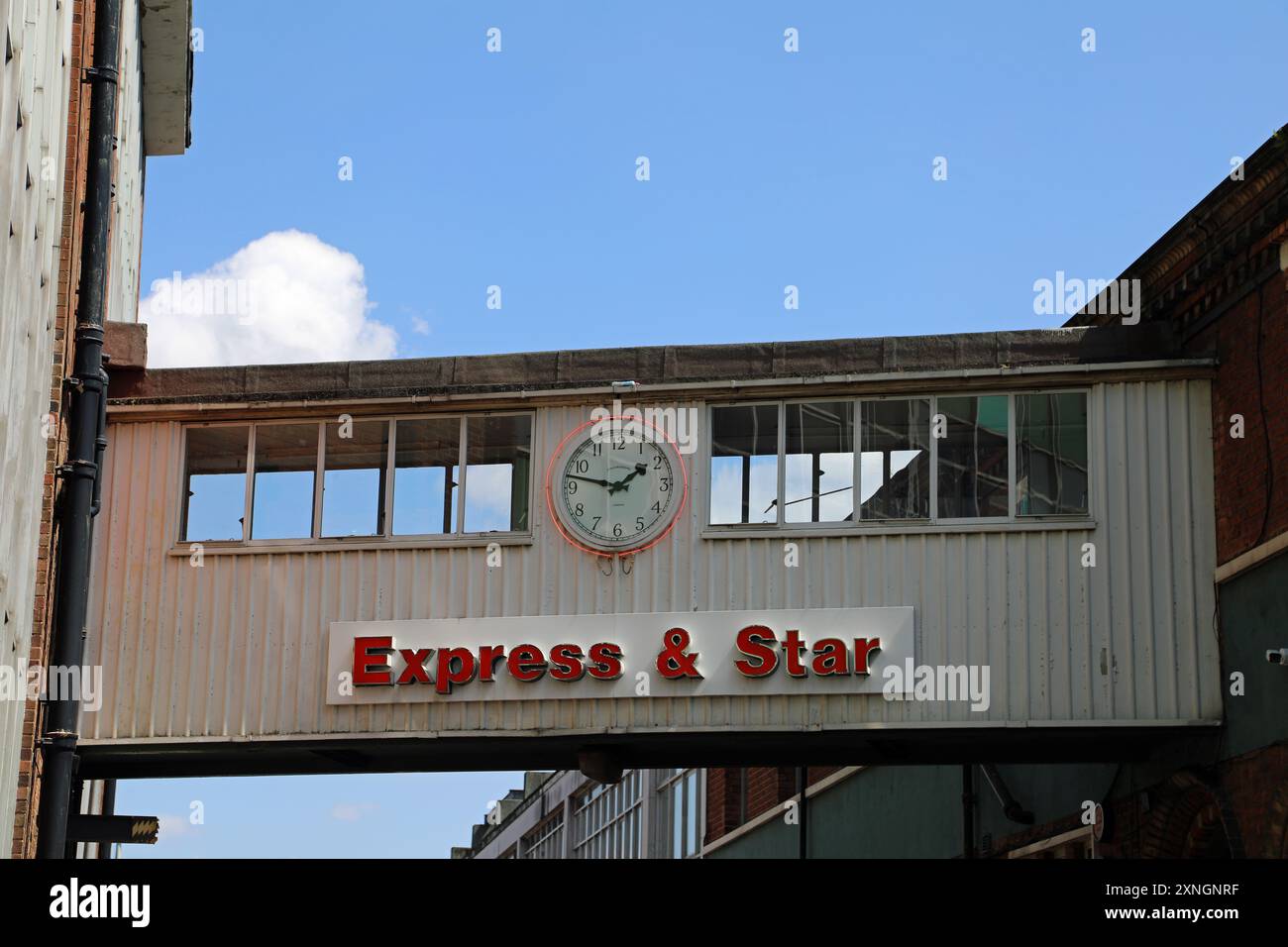 Express und Star Zeitungszentrale in Wolverhampton Stockfoto