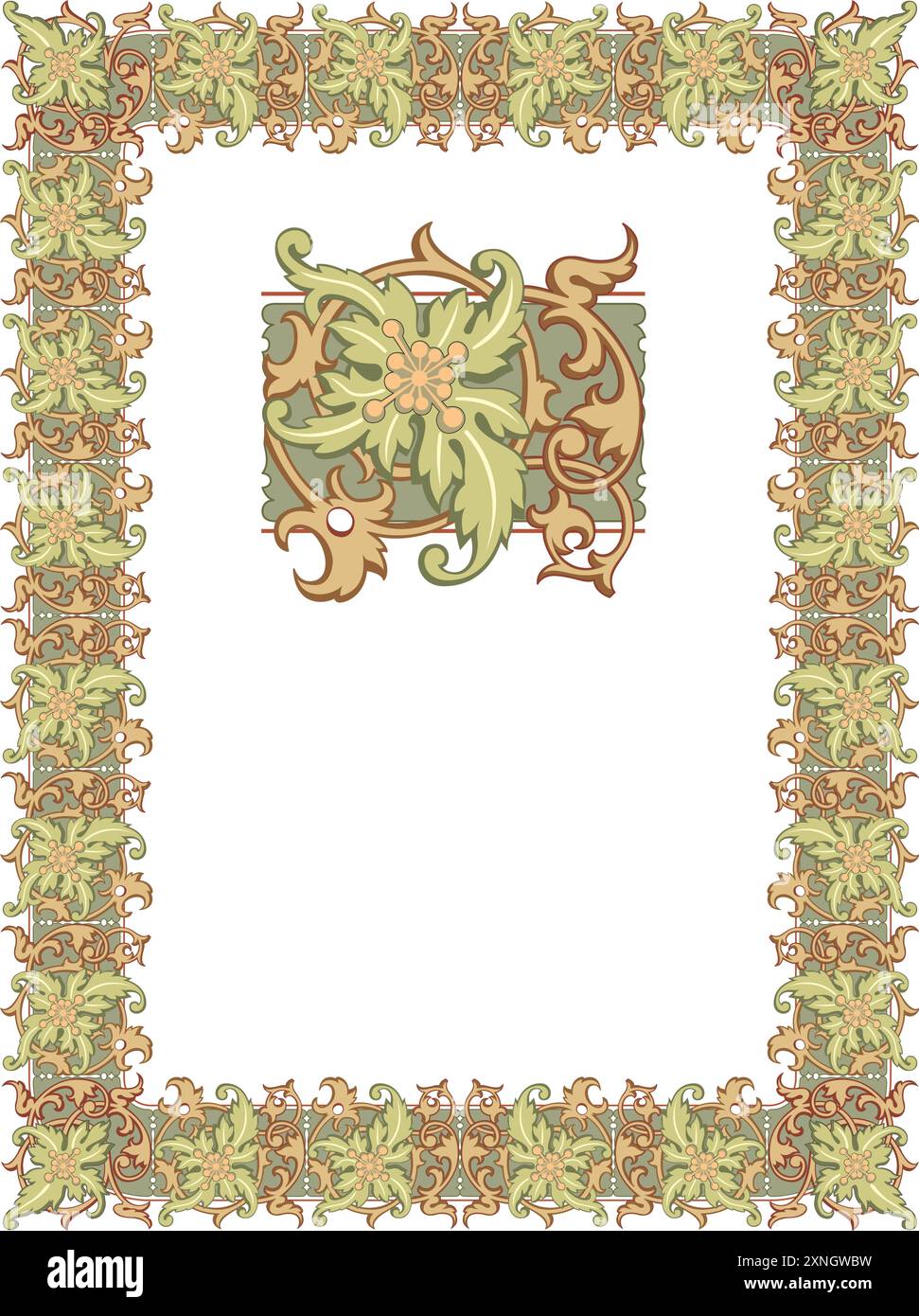 Vintage florale klassische kalligraphische Retro Vignette Scrollrahmen ornamentale Design Elemente schwarz und Farbe Set isoliert Vektor Stock Vektor Vintage florale klassische kalligraphische Retro Vignette Scrollrahmen ornamentale Design Elemente schwarz und Farbe Set isoliert Vektor Stock Vektor