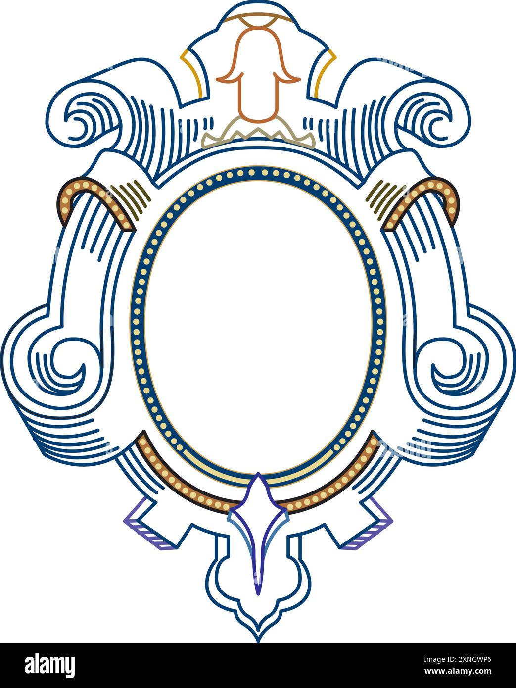 Vintage florale klassische kalligraphische Retro Vignette Scrollrahmen ornamentale Design Elemente schwarz und Farbe Set isoliert Vektor Stock Vektor Vintage florale klassische kalligraphische Retro Vignette Scrollrahmen ornamentale Design Elemente schwarz und Farbe Set isoliert Vektor Stock Vektor