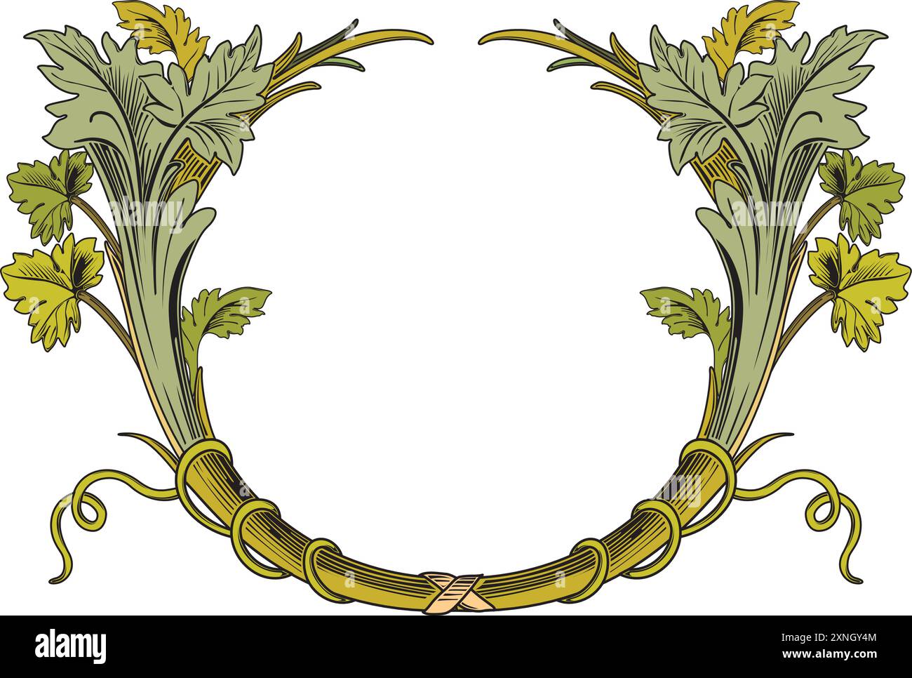 Handgezeichneter Blumenrahmen. Eleganter Vintage-Kranz. Logo-Vorlage. Vektor-Illustration botanische Dekorationselemente für Etikett, Branding Business ID Stock Vektor Handgezeichneter Blumenrahmen. Eleganter Vintage-Kranz. Logo-Vorlage. Vektor-Illustration botanische Dekorationselemente für Etikett, Branding Business ID Stock Vektor
