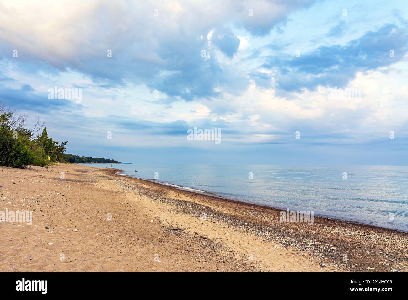 Kincardine ist eine Stadt im Bruce County Ontario, die für ihre wunderschönen Strände und Sanddünen bekannt ist. Stockfoto