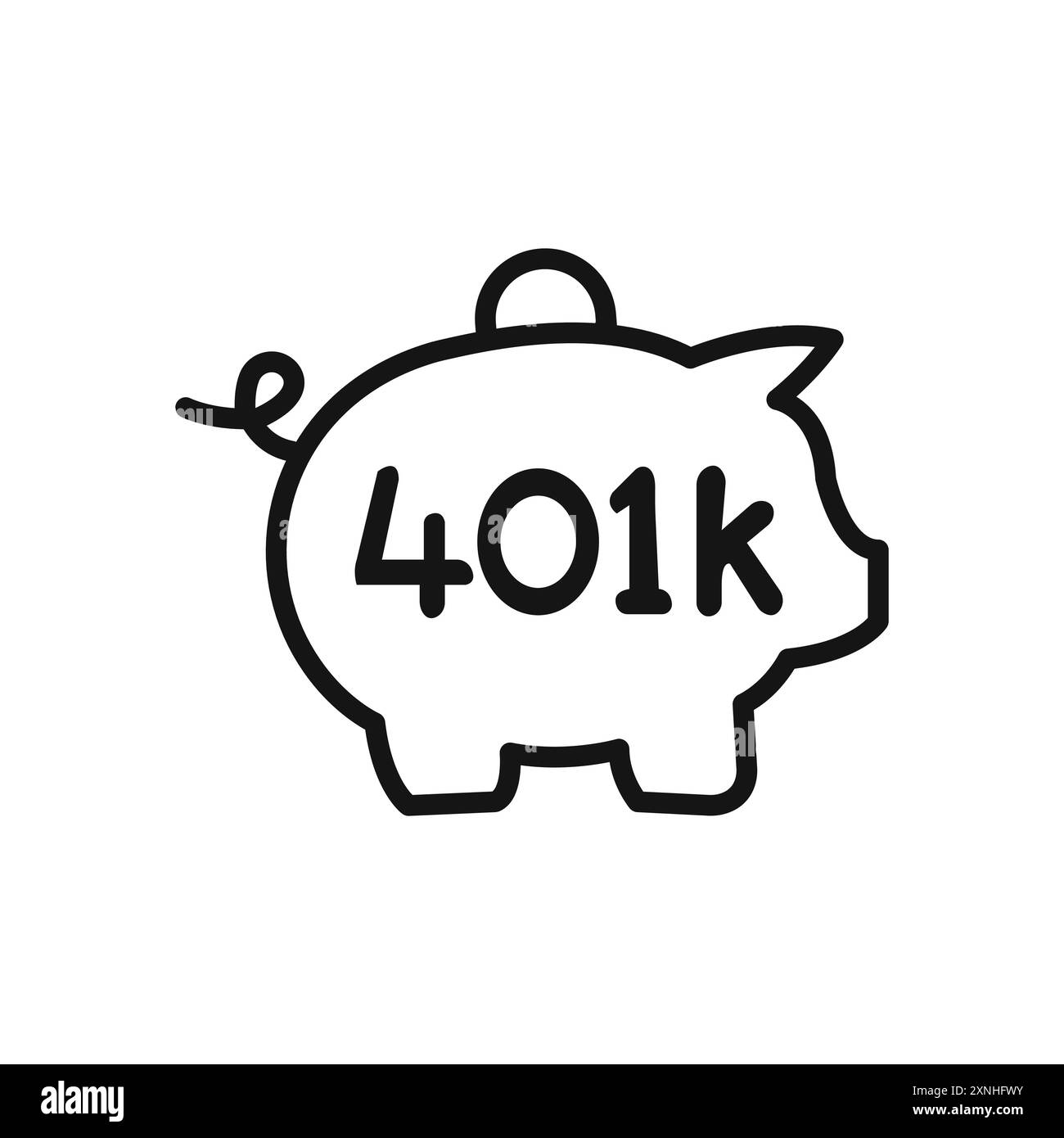 401 000 Symbol für Einsparungen im Ruhestand lineare Vektorgrafik oder Symbolsatz für die benutzeroberfläche der Web-App Stock Vektor 401 000 Symbol für Einsparungen im Ruhestand lineare Vektorgrafik oder Symbolsatz für die benutzeroberfläche der Web-App Stock Vektor