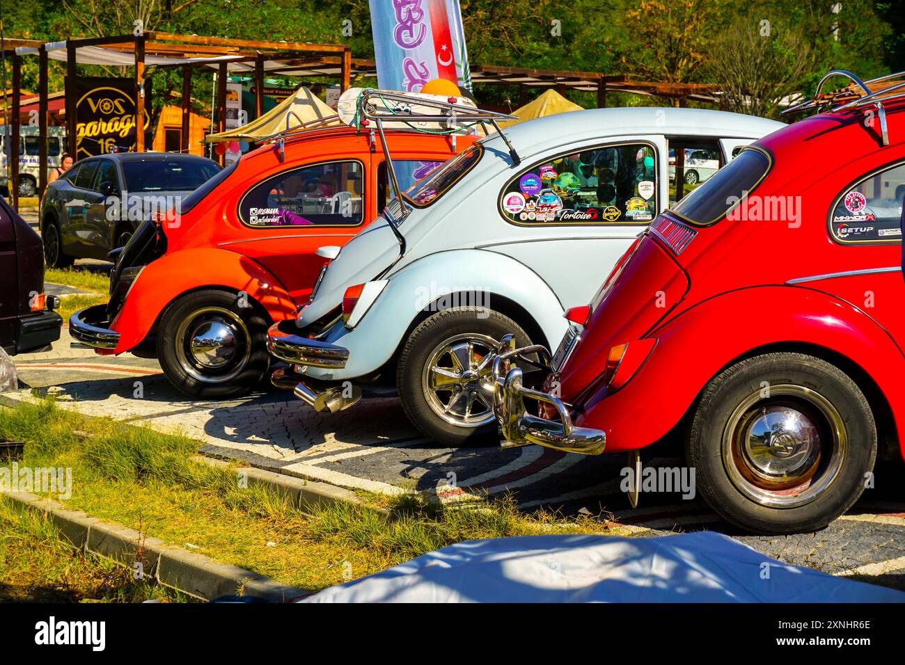 28. Juli 2024 Bursa Türkei. . Harmancik Käfer Camp in Bursa Türkei Stockfoto