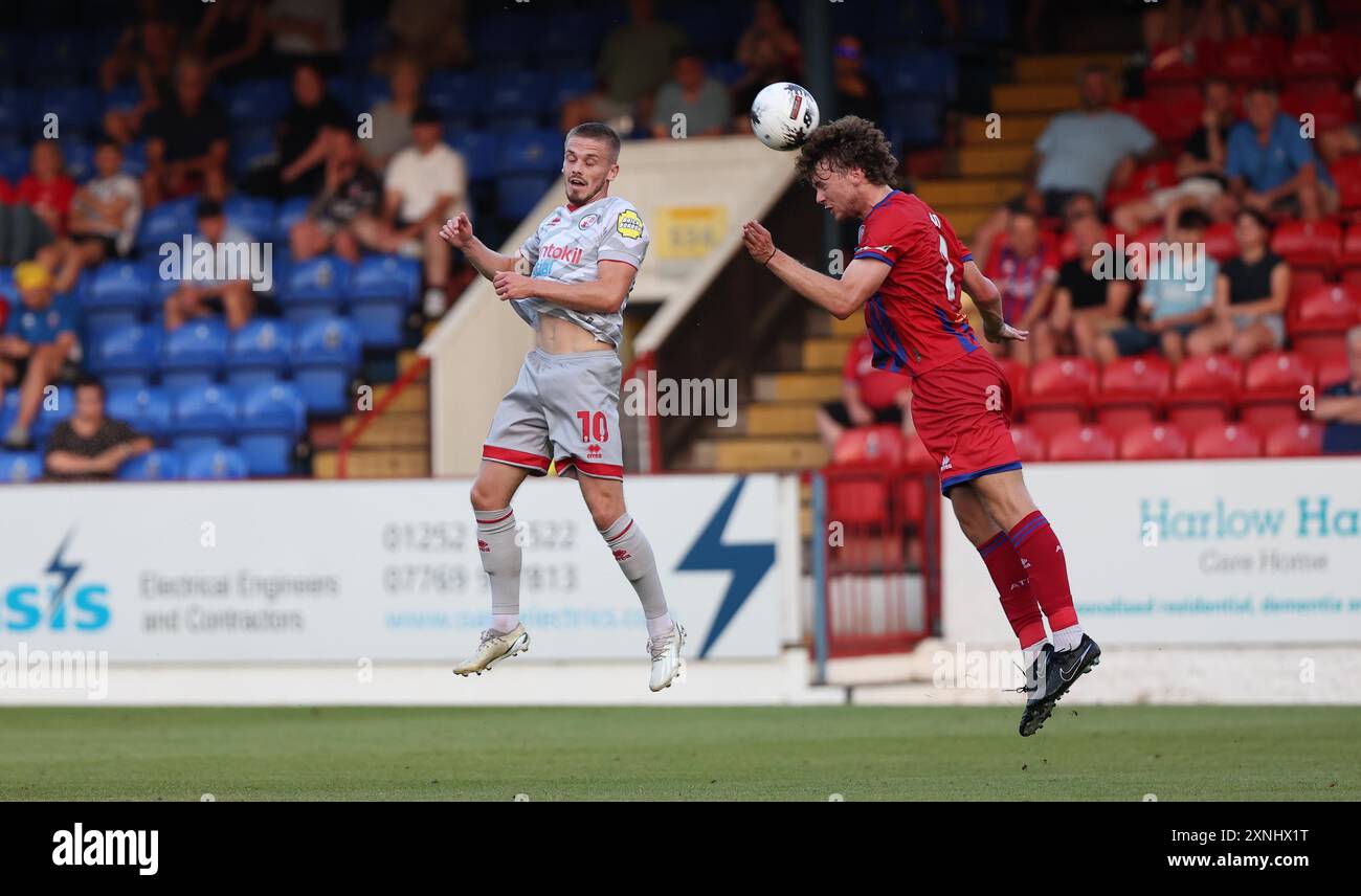 Ronan Darcy in Crawley Town (M) Stockfoto