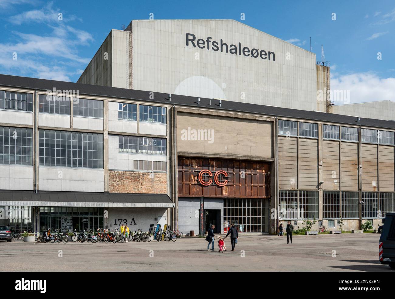 Copenhagen Contemporary, CC, Kunstzentrum, ehemalige B&W-Schweißhalle, Refshalevej, Kopenhagen, Dänemark, Europa, Stockfoto