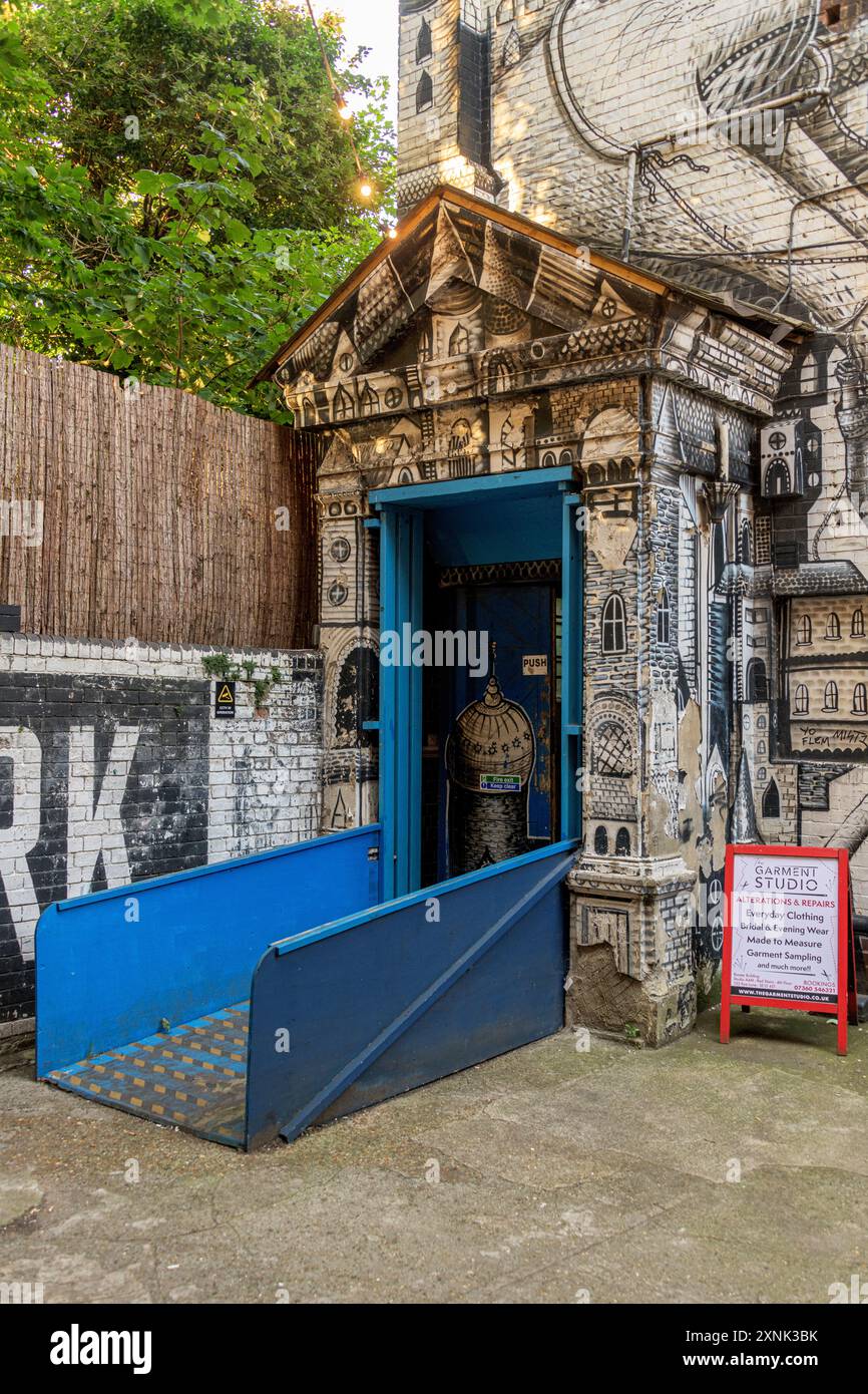 Bussey Alley in Peckham Rye, London SE15 Stockfoto