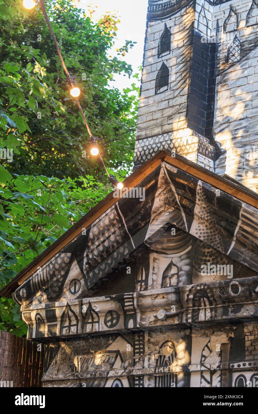 Bussey Alley in Peckham Rye, London SE15 Stockfoto