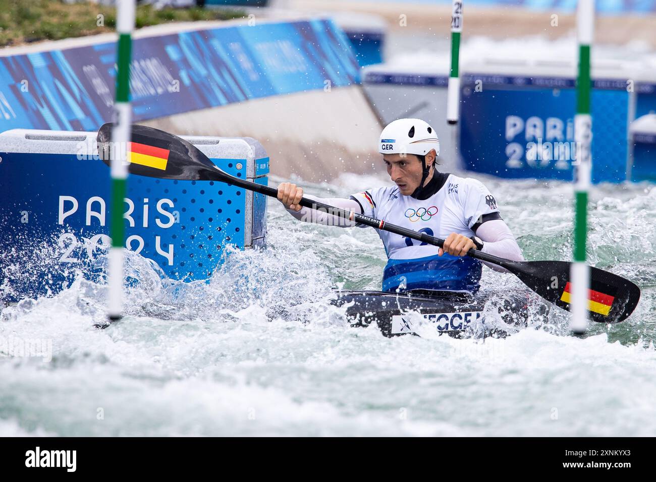 FRA, Olympische Spiele Paris 2024, Kanuslalom, Herren Kajak ein