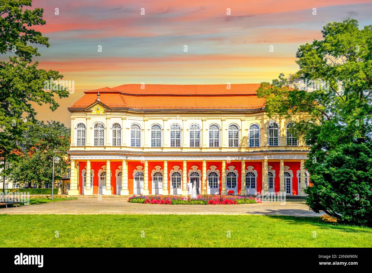 Altstadt von Merseburg, Deutschland Stockfoto