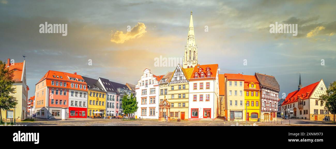Altstadt von Merseburg, Deutschland Stockfoto