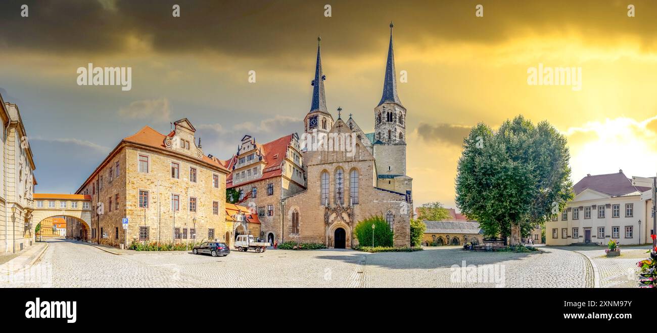 Altstadt von Merseburg, Deutschland Stockfoto