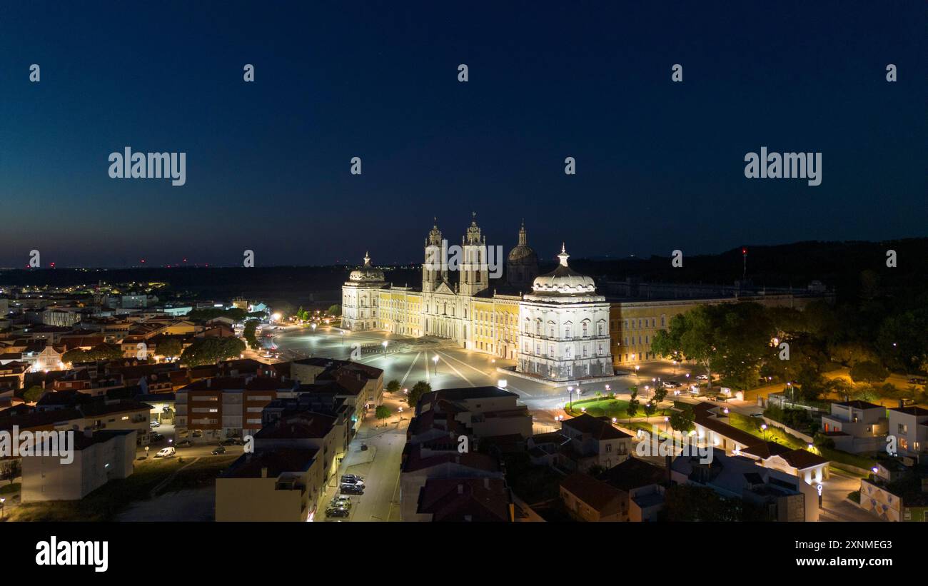 Palácio Nacional de Mafra Stockfoto