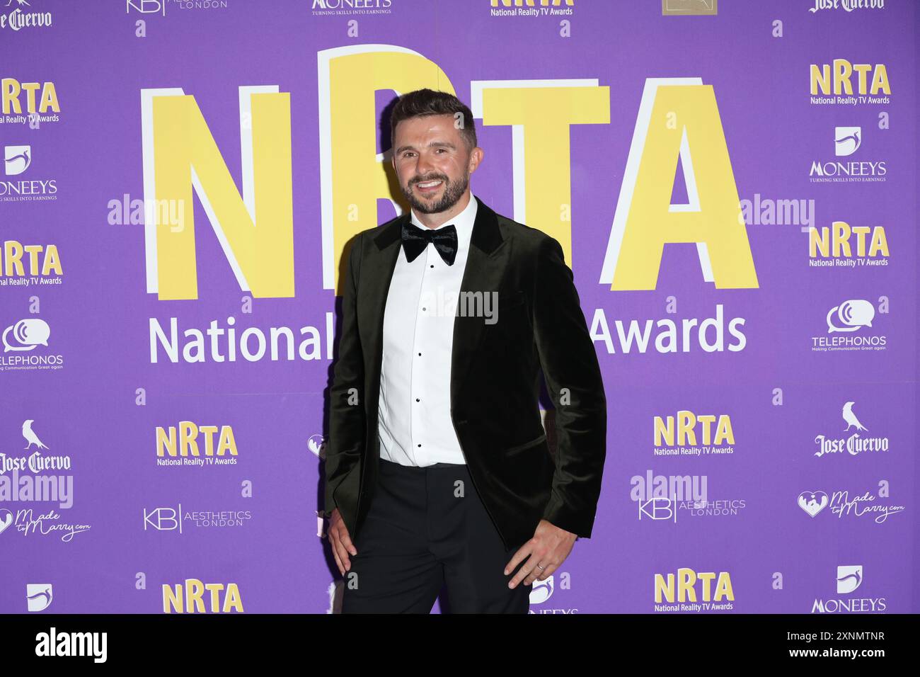 Phil Turner nimmt an den National Reality TV Awards in der Porchester Hall in London Teil. Stockfoto