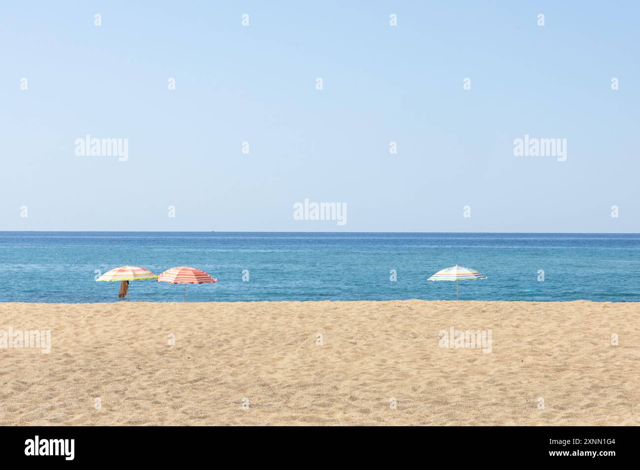 Malerischer Strand auf Sardinien Leben Stockfoto