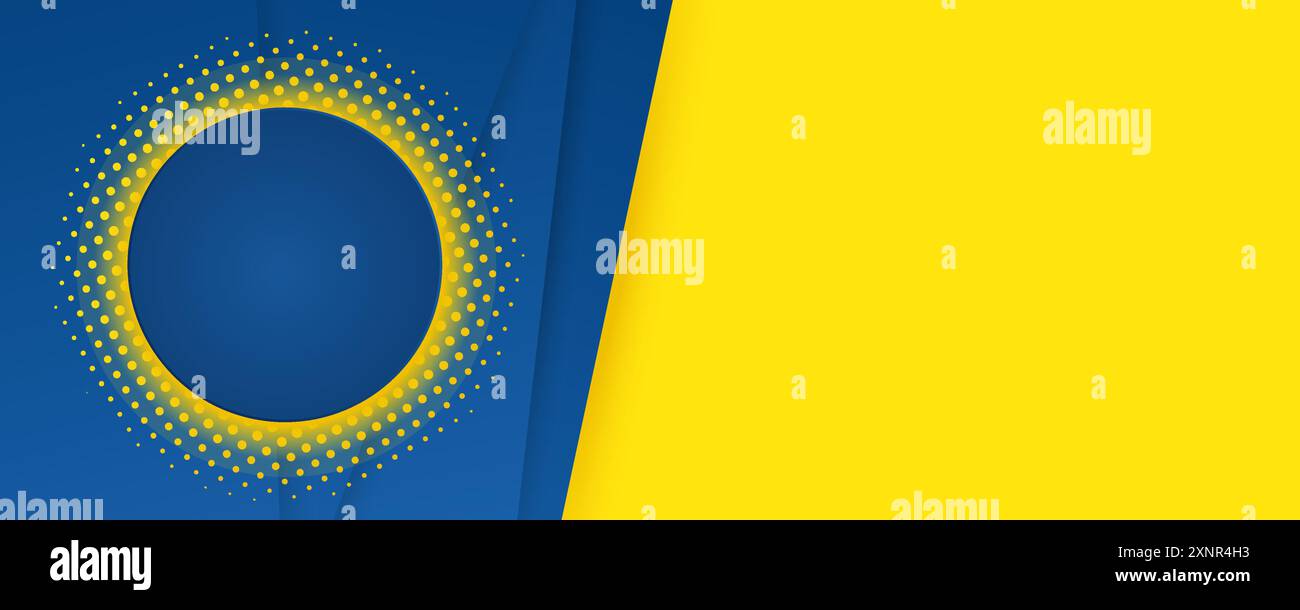 Trendige Stract Banner Vorlagen, abstrakte Hintergrund Textur Verkauf Banner Vorlage Design, helles Poster mit Sonderangebot Banner gelber Hintergrund Stock Vektor