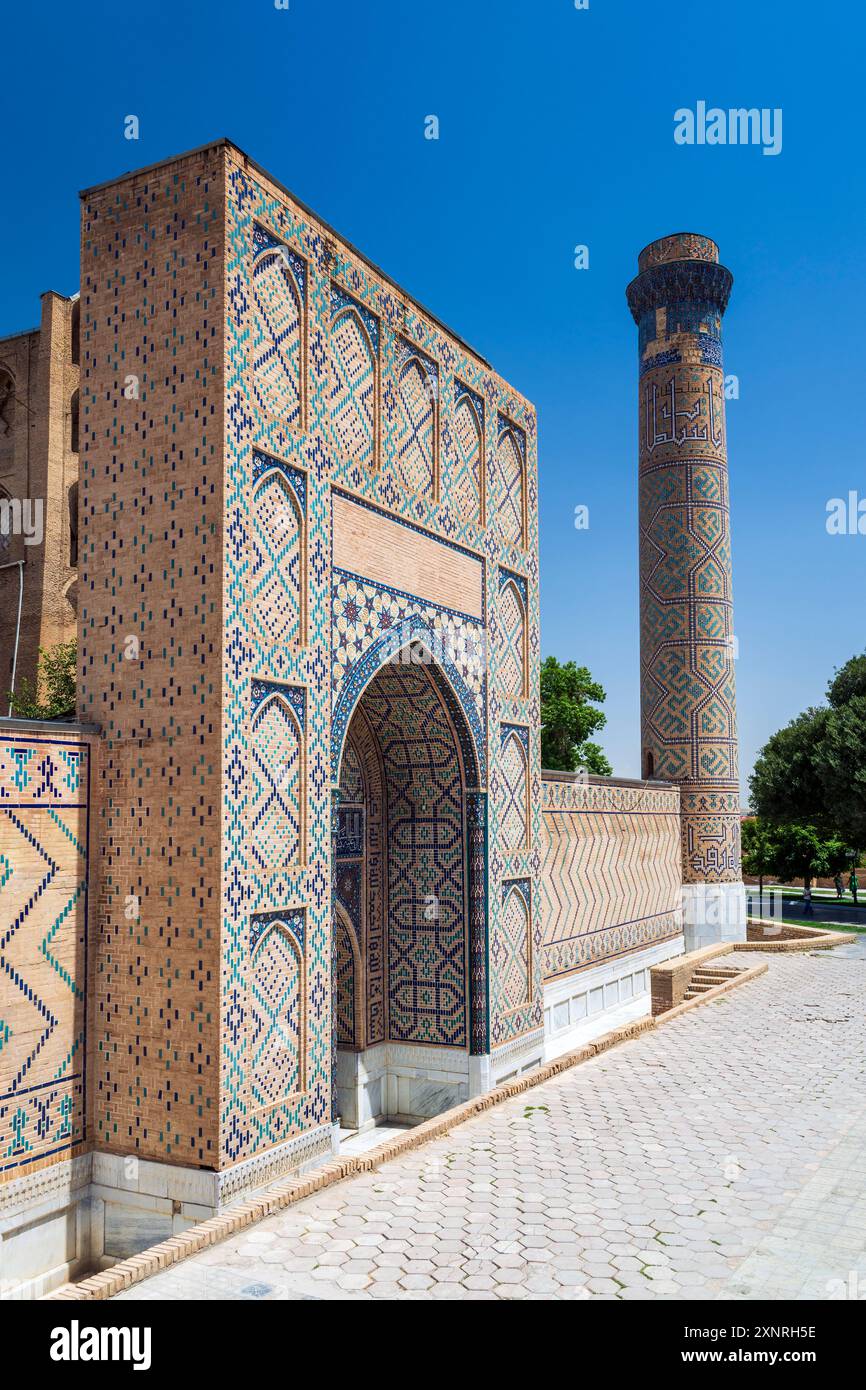 Bibi-Khanym Moschee in Samarkand, Usbekistan Stockfoto