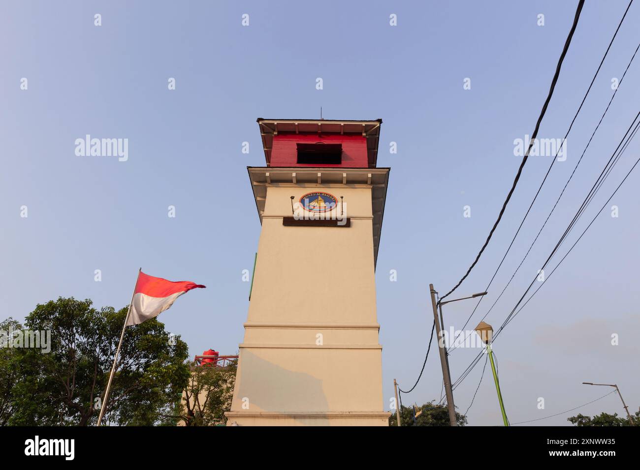 4. Juli 2017, Jakarta, Indonesien: Museum Bahari Building. Stockfoto