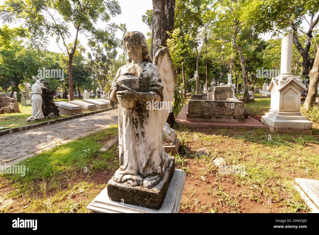 8. Mai 2018, Jakarta, Indonesien: Taman Prasasti Cemetery. Stockfoto