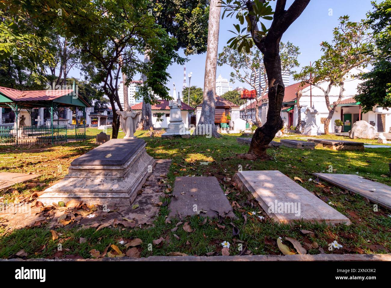 1. Mai 2018, Jakarta, Indonesien: Taman Prasasti Cemetery. Stockfoto