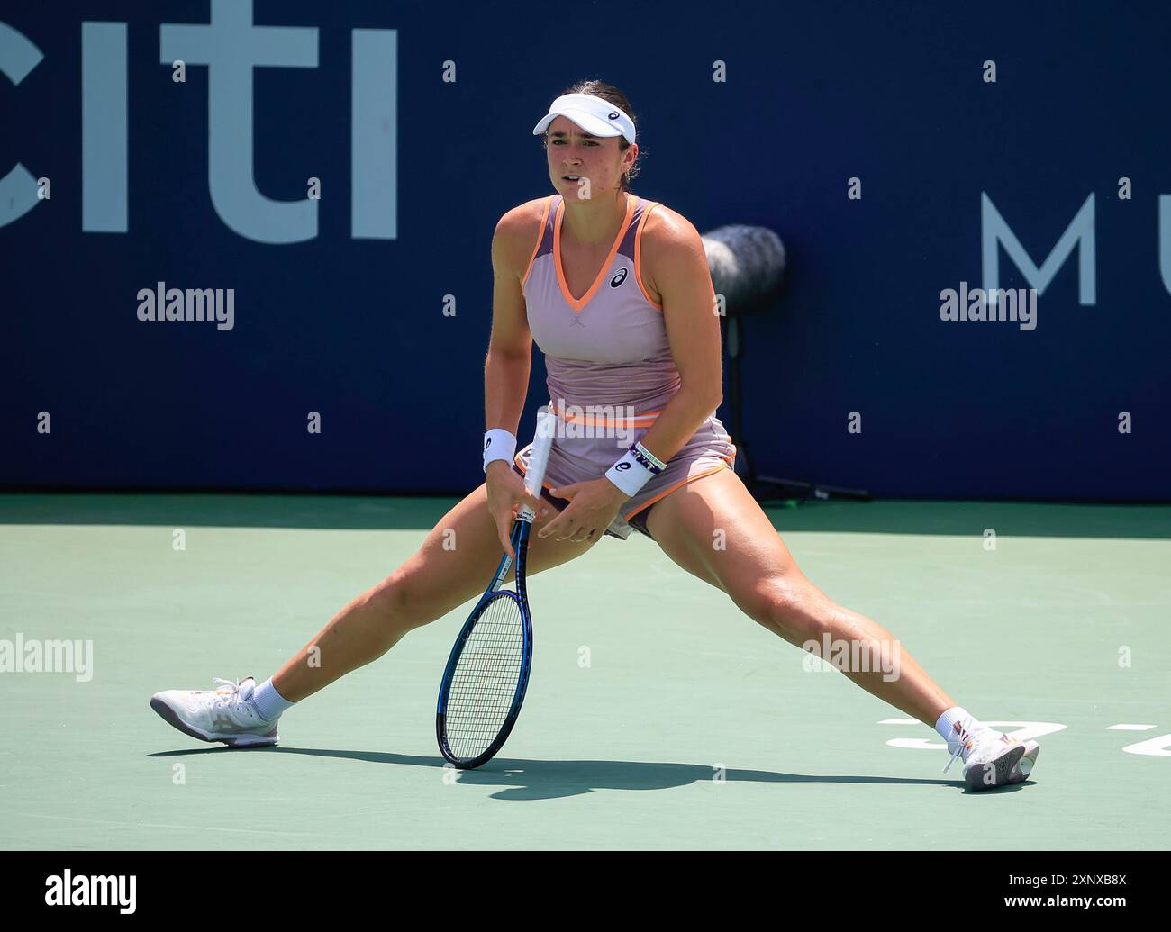 2. August 2024 Caroline Dolehide (USA) denkt über ihren letzten Schuss