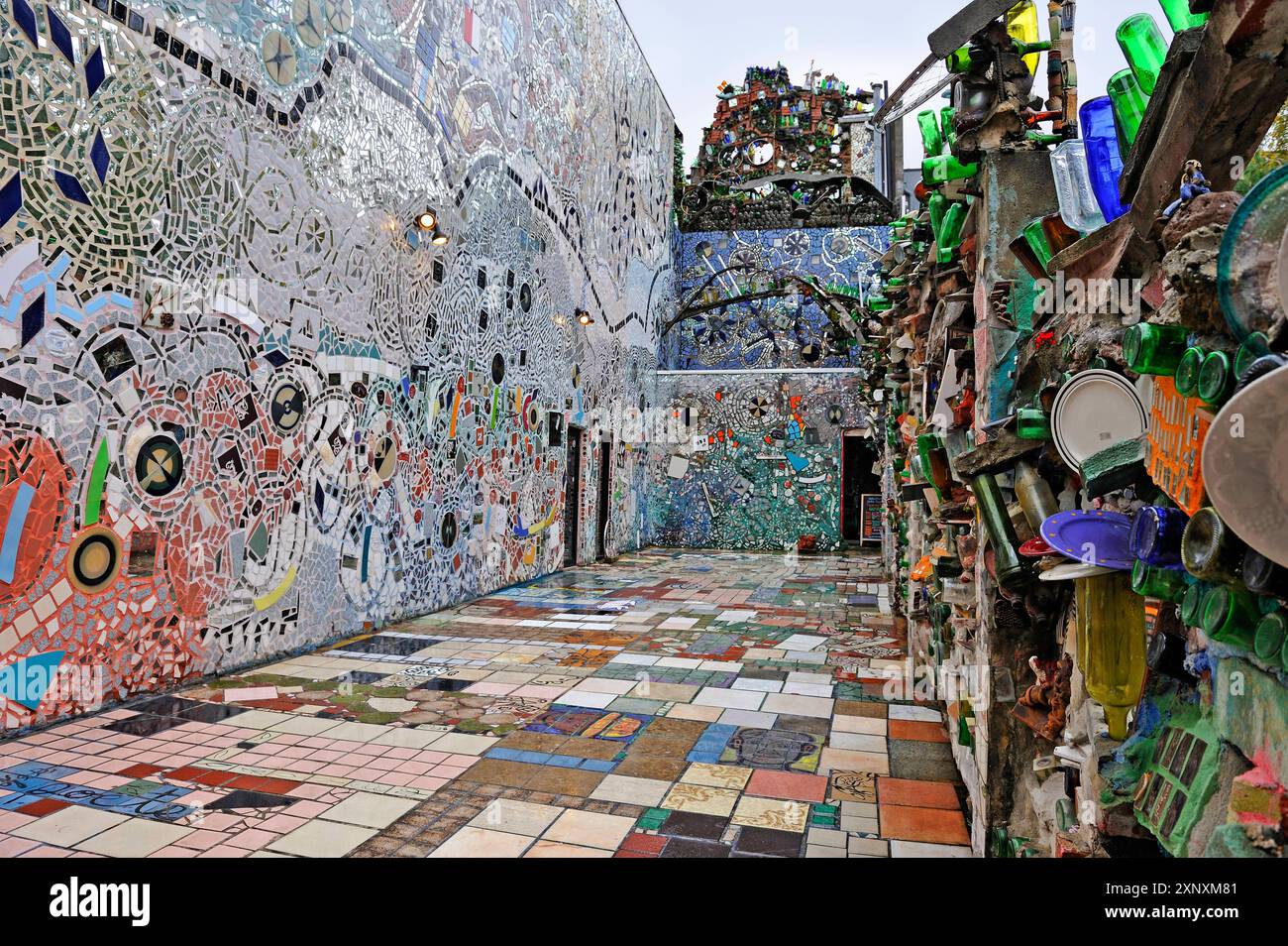 Philadelphia Magic Gardens, 1020 South Street, Philadelphia, Commonwealth of Pennsylvania, Vereinigte Staaten von Amerika, Nordamerika Copyright: GOUPIxCH Stockfoto