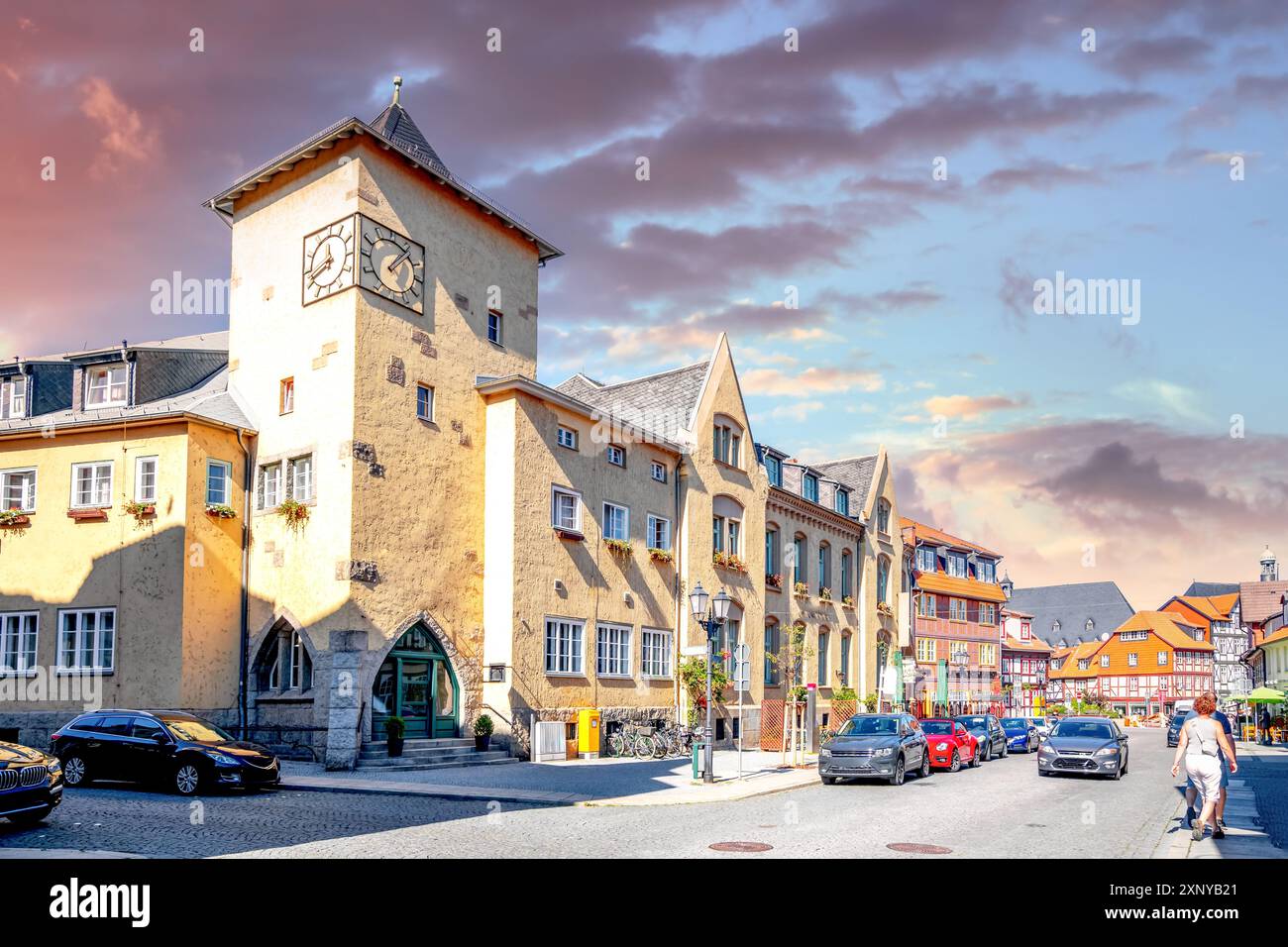 Altstadt von Wernigerode, Deutschland Stockfoto
